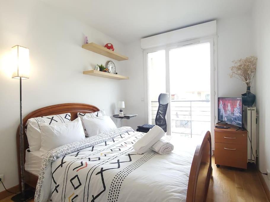 Ferienwohnung Cozy Haven Near Paris La Defense Grande Arche Courbevoie Exterior foto